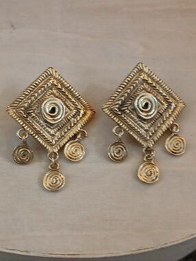 VINTAGE 80s Earrings From My Personal Collection
